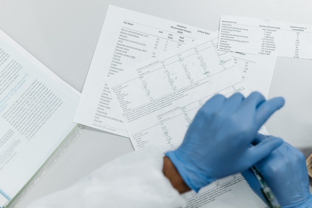 Clinical bloodwork and lab tests
